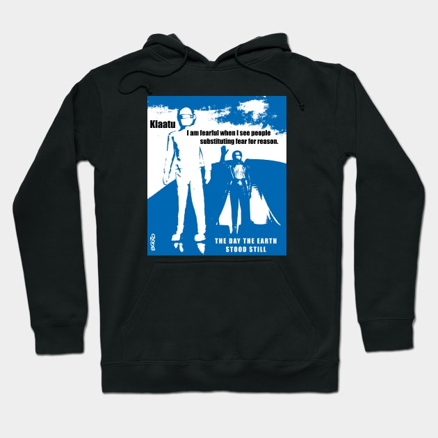 The Day The Earth Stood Still 3 Hoodie by BonzoTee